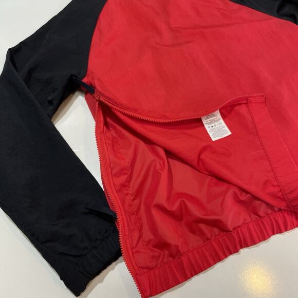 Nike Air Anorak Woven Pullover Jacket Men’s Size S Black/Red BV5163-657 - Picture 8 of 8